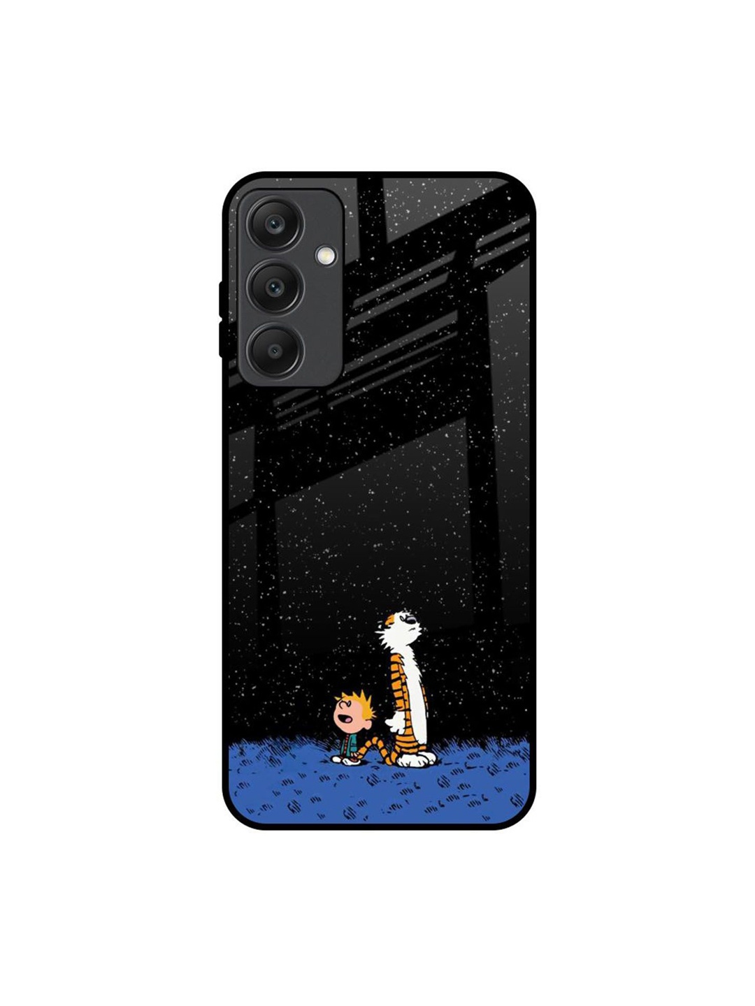 

QRIOH Quirky Printed Samsung Galaxy A25 5G Back Case Mobile Accessories, Black