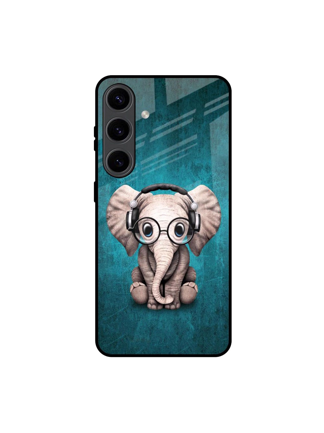 

QRIOH Quirky Printed Samsung Galaxy S24 5G Back Case Mobile Accessories, Teal