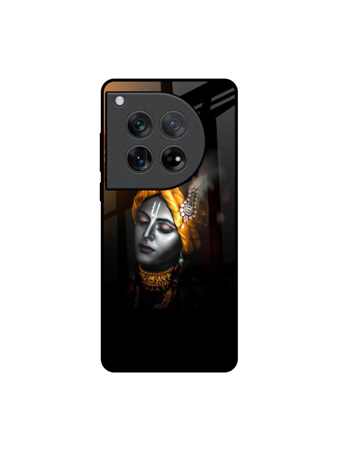 

QRIOH Quirky Printed Oneplus 12 Back Case Mobile Accessories, Black