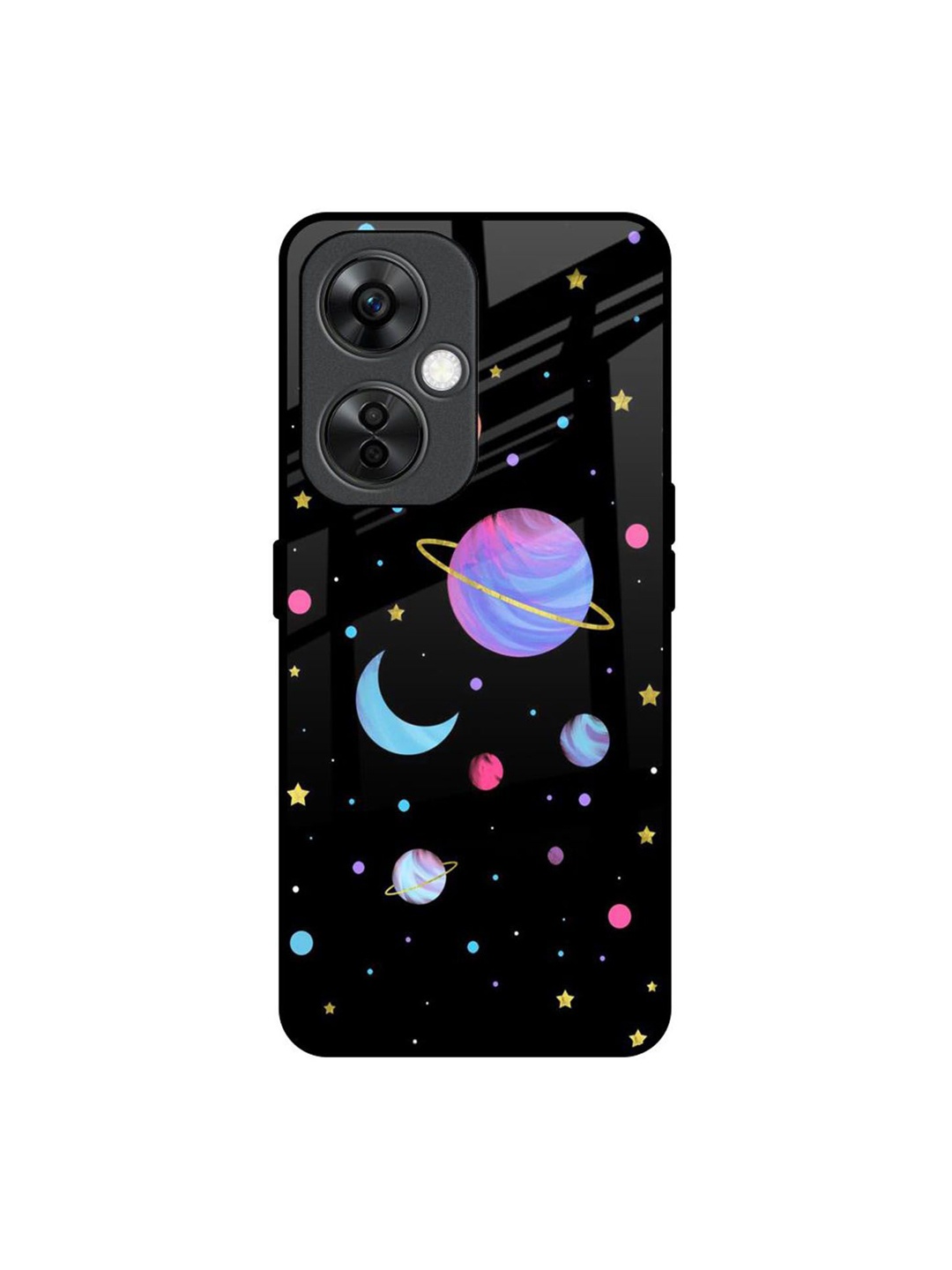 

QRIOH Quirky Printed OnePlus Nord CE 3 Lite 5G Back Case Mobile Accessories, Black