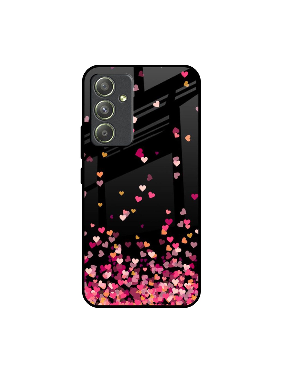 

QRIOH Geometric Printed Samsung Galaxy A54 5G Back Case Mobile Accessories, Black