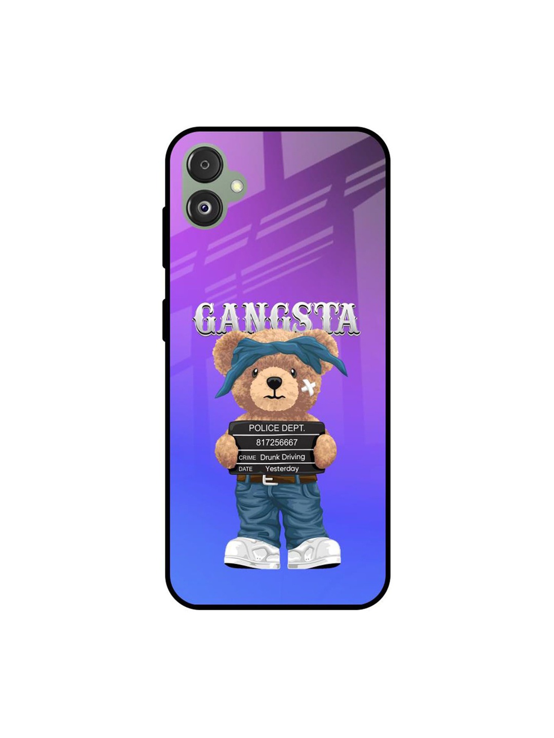 

QRIOH Typography Printed Samsung Galaxy F14 5G Back Case Mobile Accessories, Purple