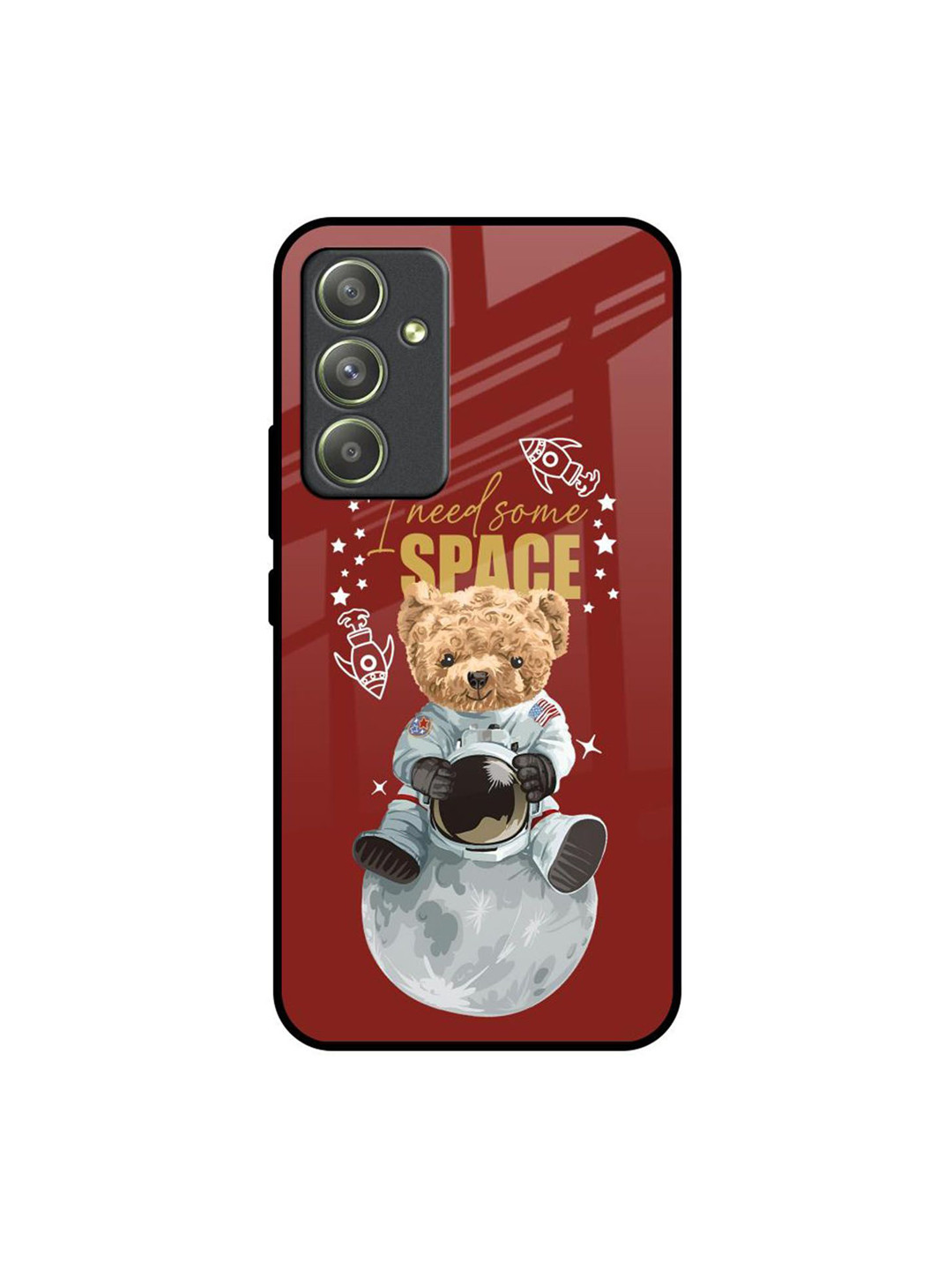 

QRIOH Typography Printed Samsung Galaxy A54 5G Back Case Mobile Accessories, Maroon