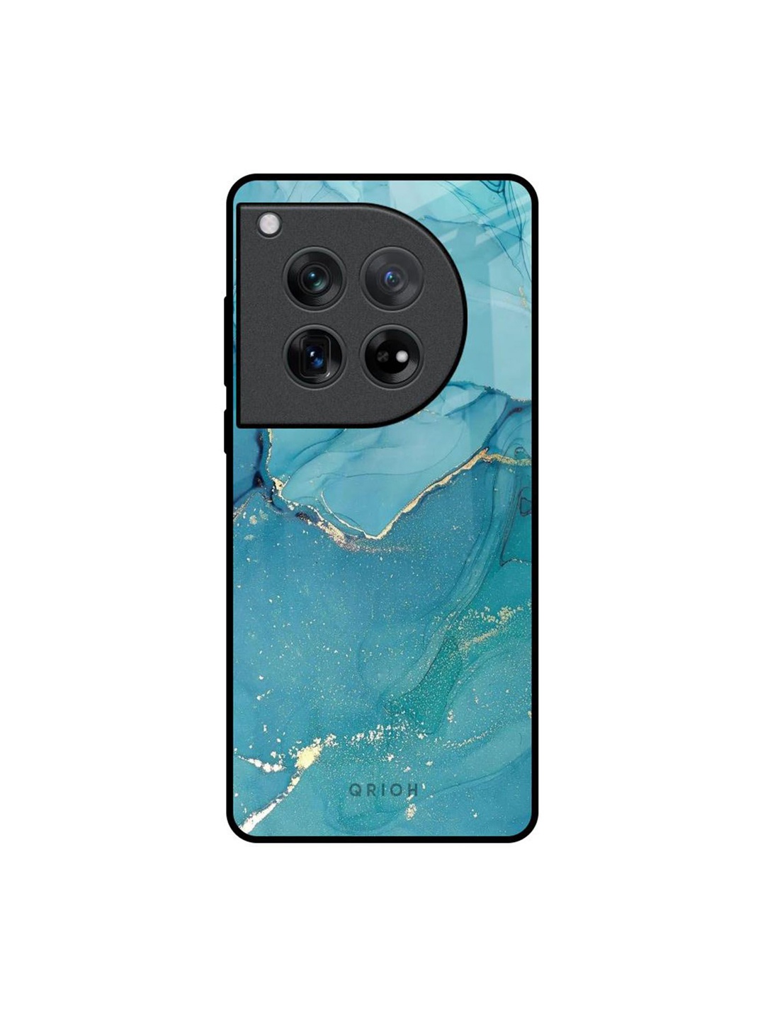

QRIOH Quirky Printed Oneplus 12 Back Case Mobile Accessories, Blue