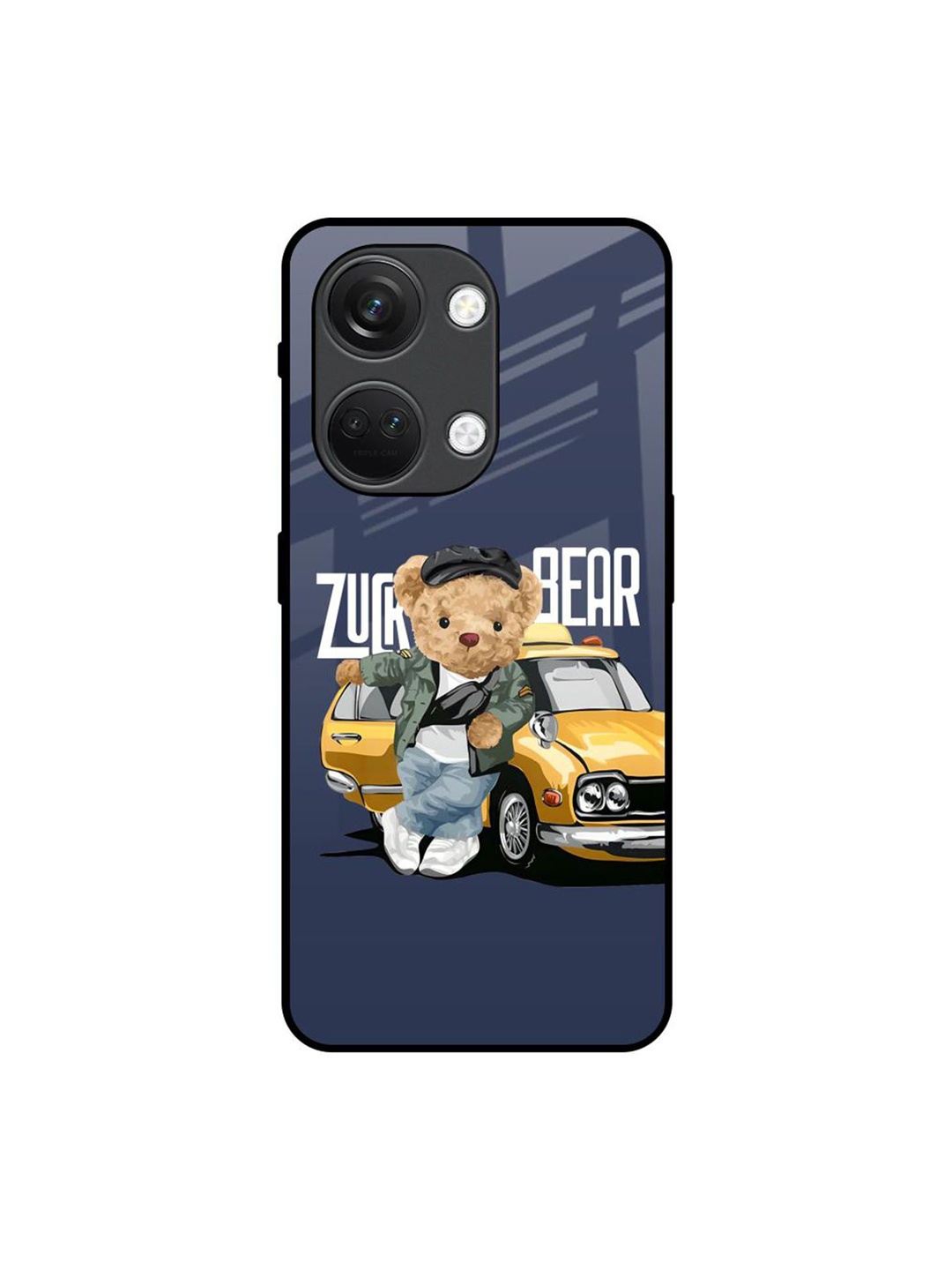 

QRIOH Typography Printed OnePlus Nord 3 5G Back Case Mobile Accessories, Blue