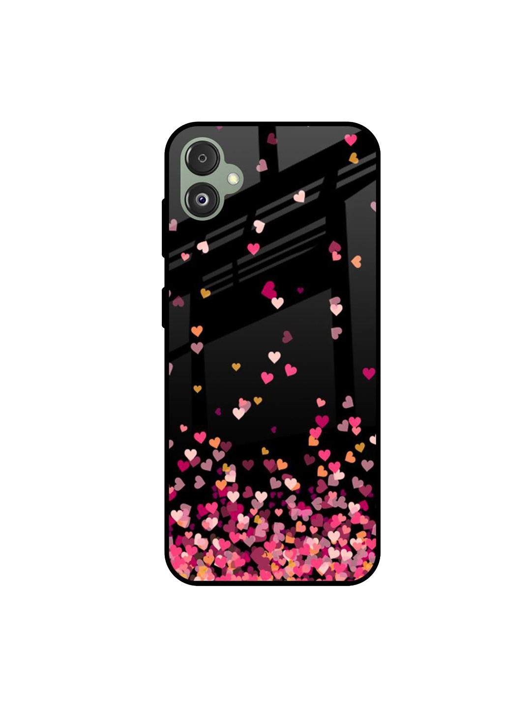 

QRIOH Geometric Printed Samsung Galaxy F14 5G Back Case Mobile Accessories, Black