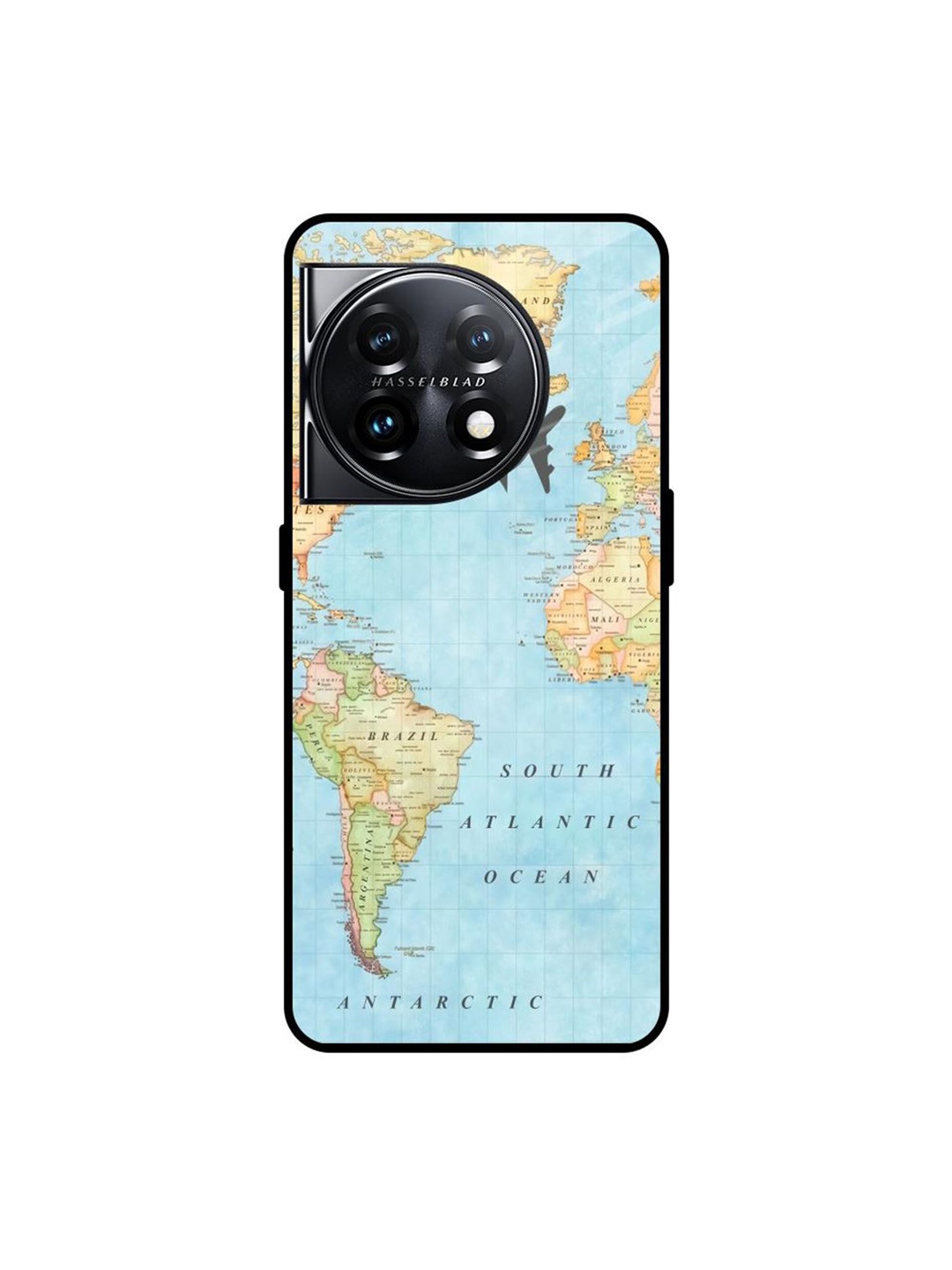 

QRIOH Quirky Printed OnePlus 11 5G Back Case Mobile Accessories, Black