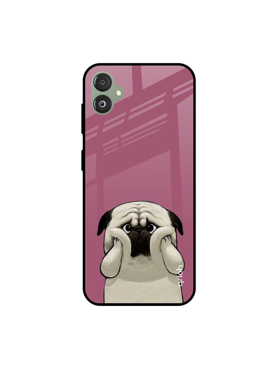

QRIOH Quirky Printed Samsung Galaxy F14 5G Back Case Mobile Accessories, Pink