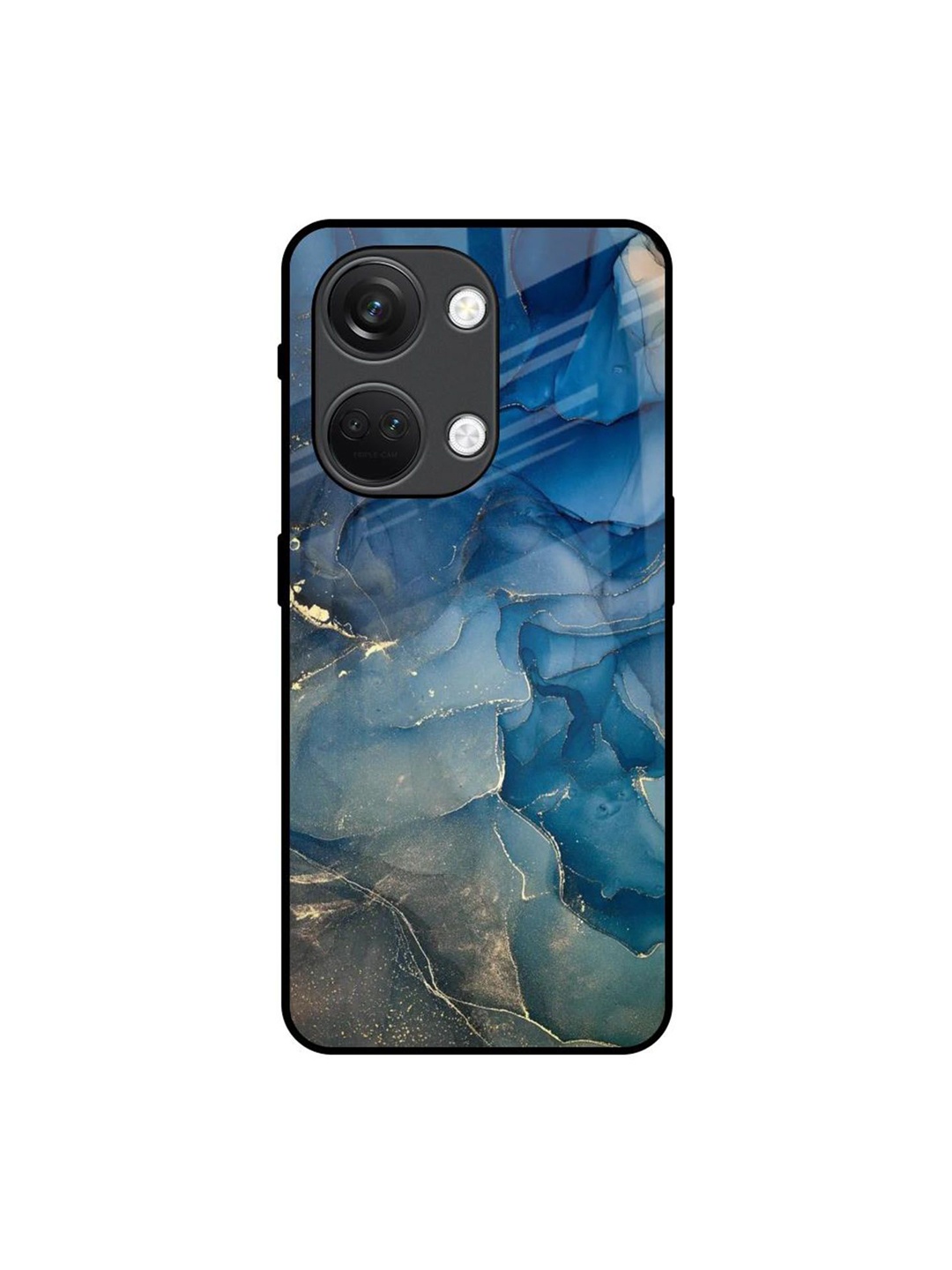 

QRIOH Abstract Printed OnePlus Nord 3 5G Back Case Mobile Accessories, Blue