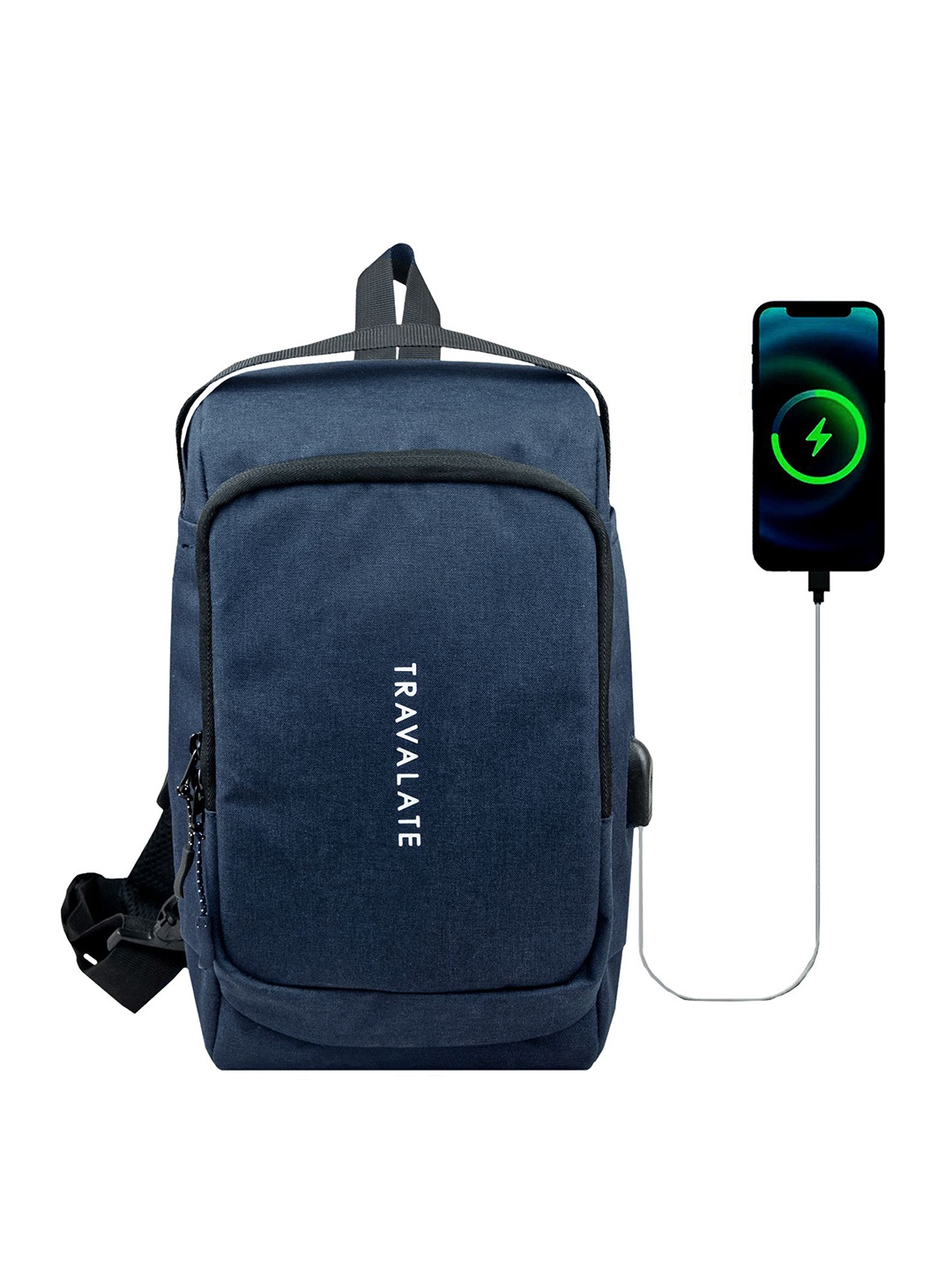 

TRAVALATE Unisex Messenger Bag, Blue