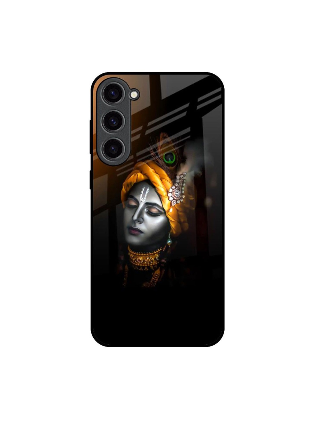 

QRIOH Quirky Printed Samsung Galaxy S23 Plus 5G Back Case Mobile Accessories, Black