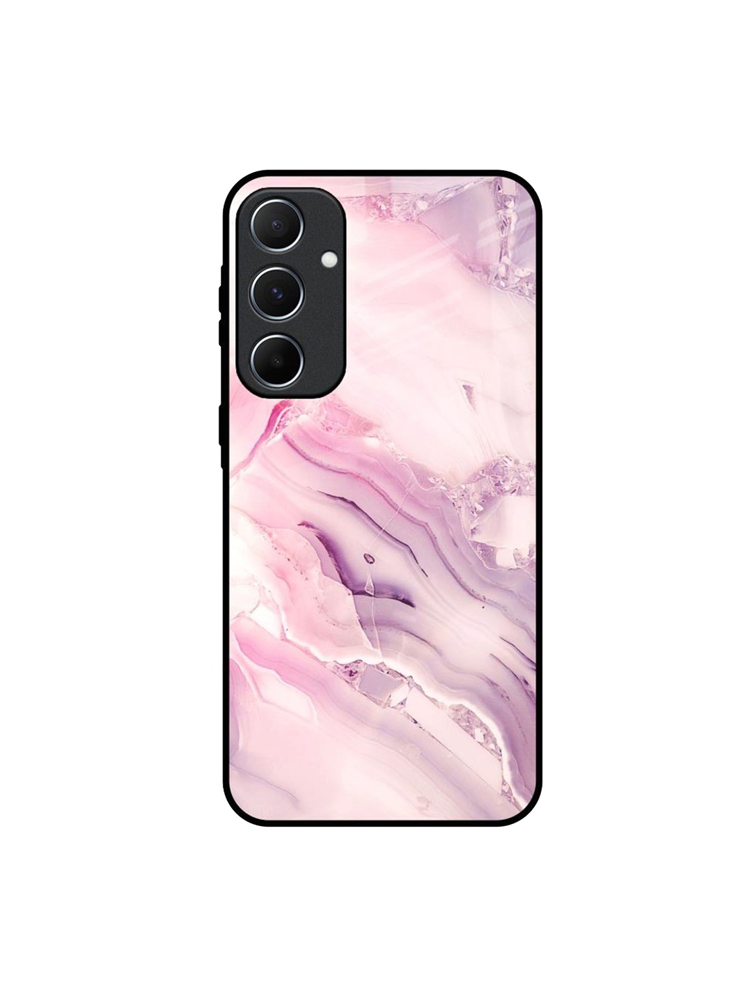 

QRIOH Quirky Printed Samsung Galaxy A55 5G Back Case Mobile Accessories, Purple