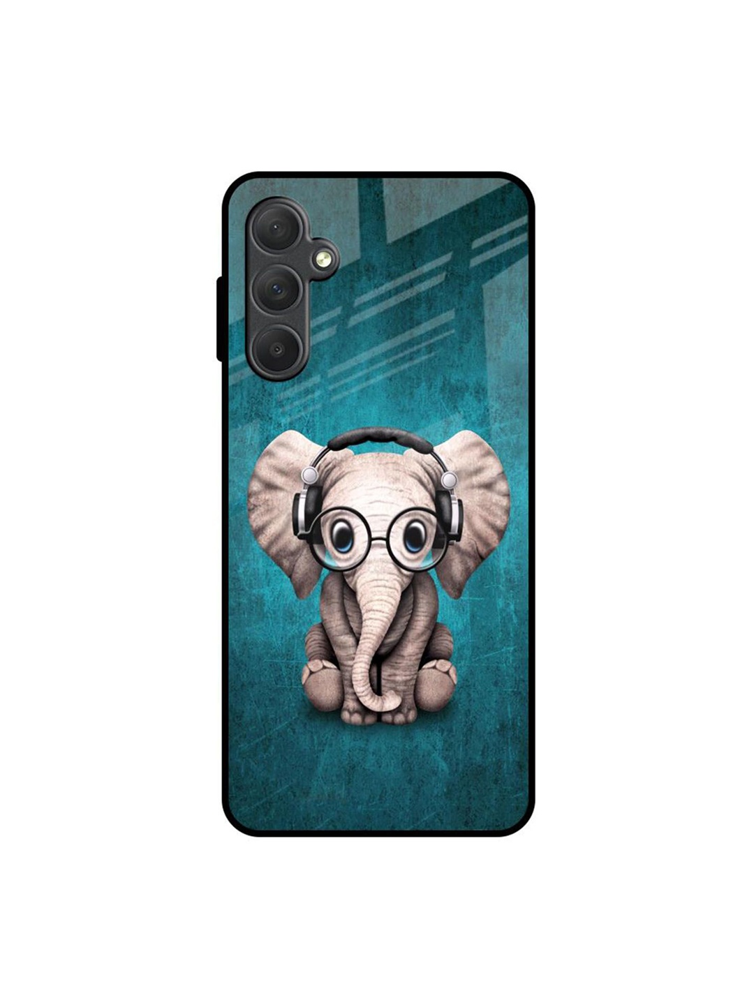 

QRIOH Quirky Printed Samsung Galaxy M54 5G Back Case Mobile Accessories, Blue