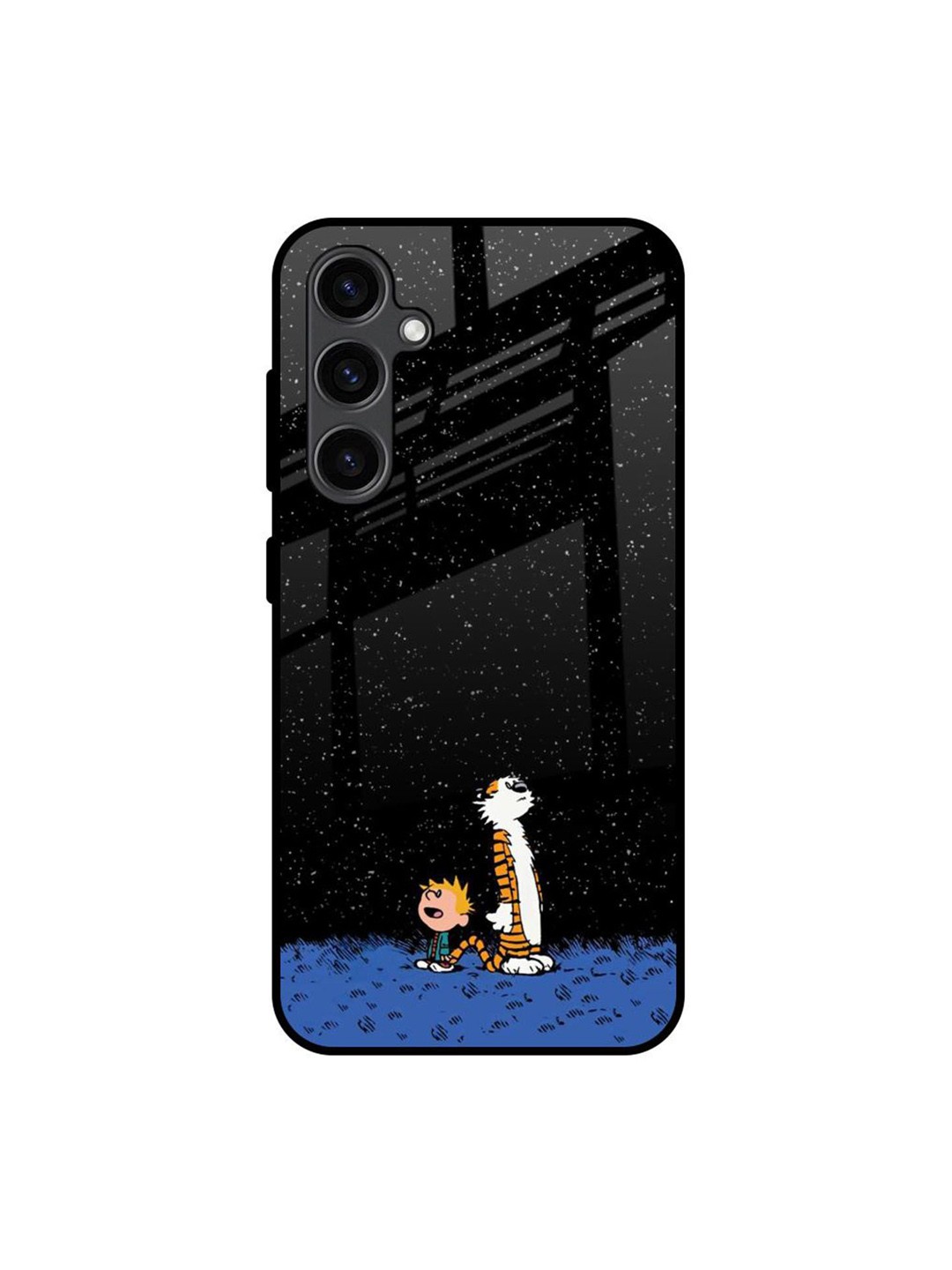 

QRIOH Quirky Printed Samsung Galaxy S23 FE 5G Back Case Mobile Accessories, Black