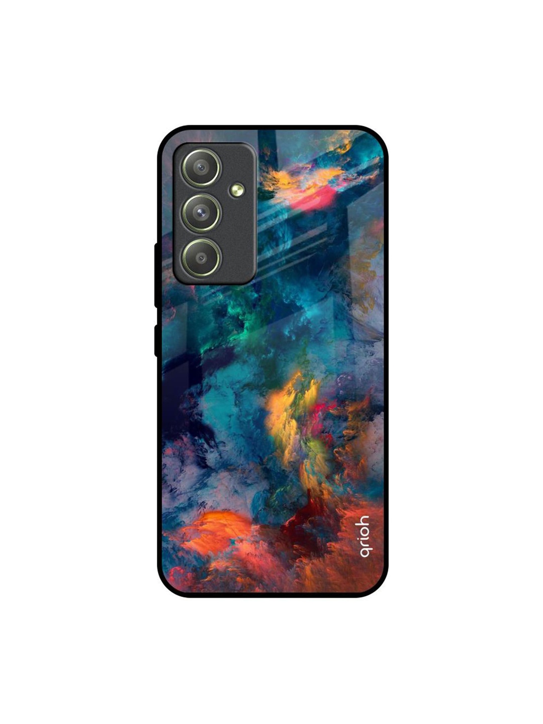 

QRIOH Quirky Printed Samsung Galaxy A54 5G Back Case Mobile Accessories, Black