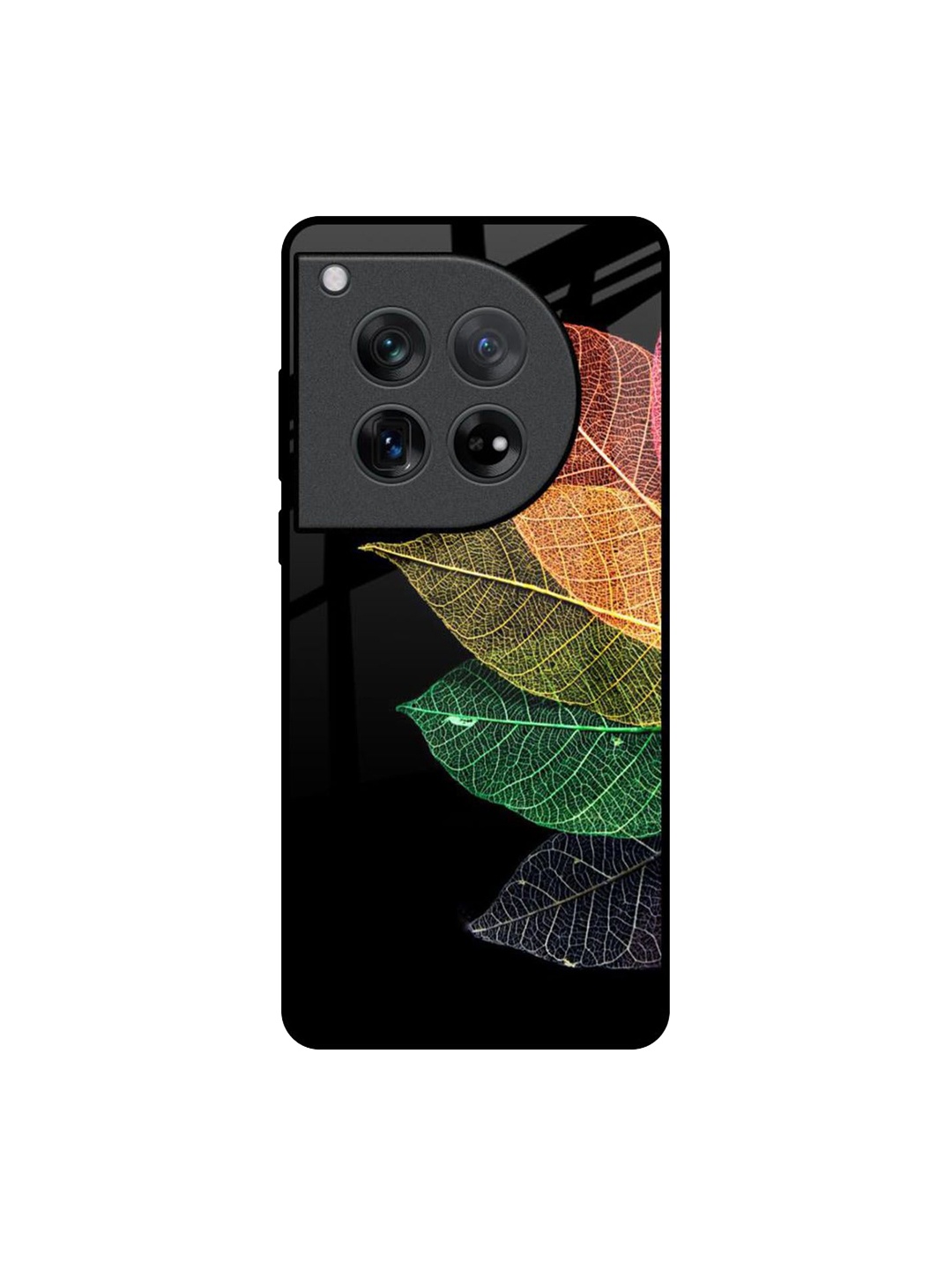 

QRIOH Quirky Printed Oneplus 12 Back Case Mobile Accessories, Black