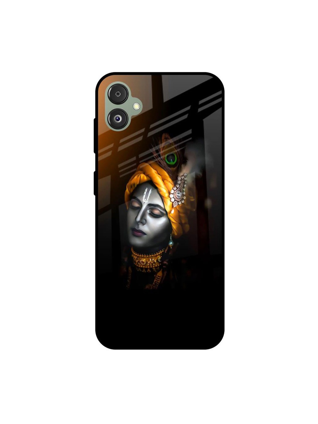

QRIOH Quirky Printed Samsung Galaxy F14 5G Back Case Mobile Accessories, Black