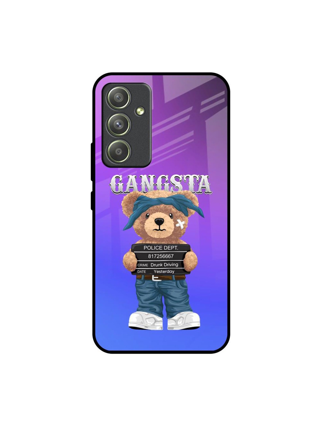 

QRIOH Typography Printed Samsung Galaxy A54 5G Back Case Mobile Accessories, Blue
