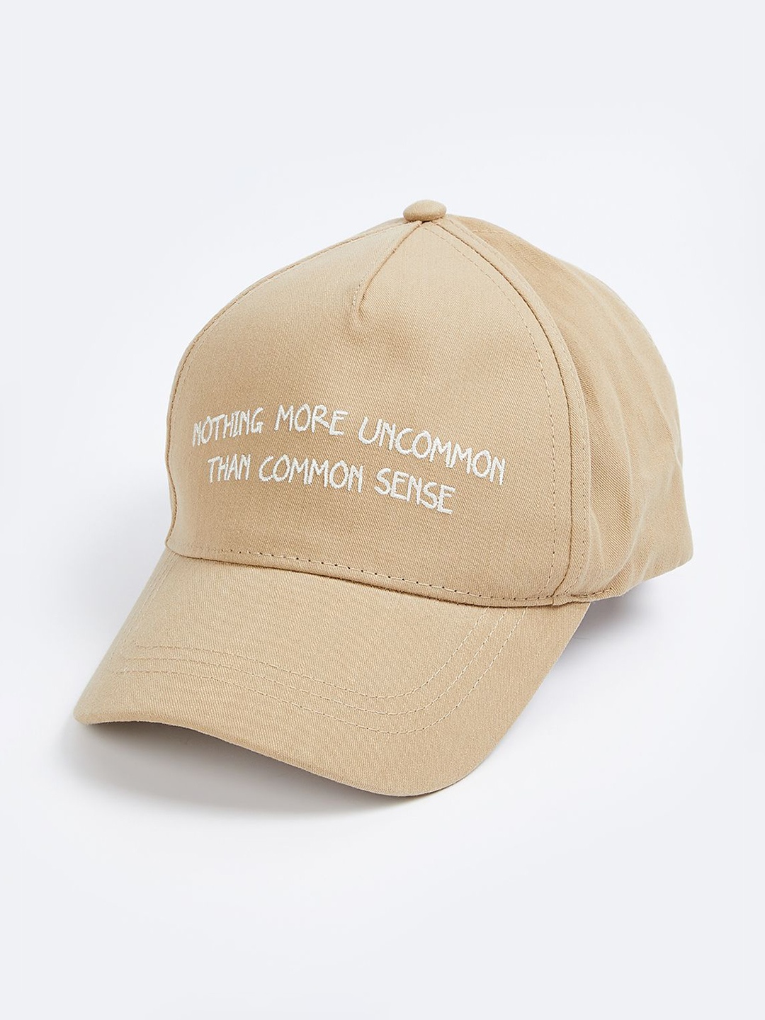 

max Boys Printed Baseball Cap, Beige