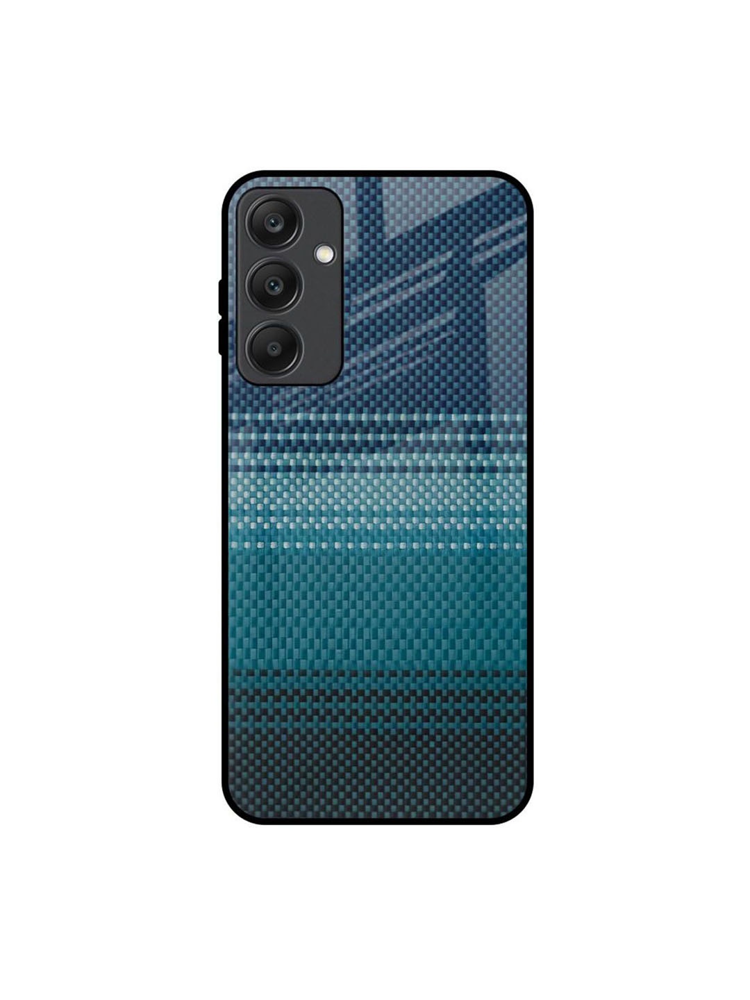 

QRIOH Abstract Printed Samsung Galaxy A25 5G Back Case Mobile Accessories, Navy blue