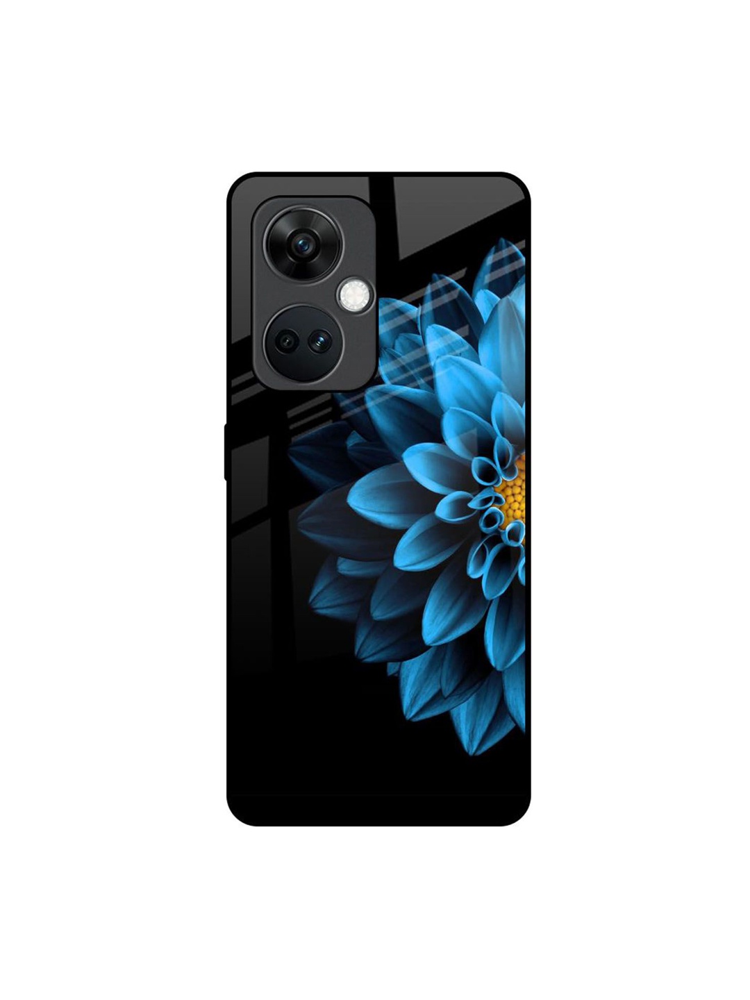 

QRIOH Floral Printed OnePlus Nord CE 3 5G Back Case Mobile Accessories, Black