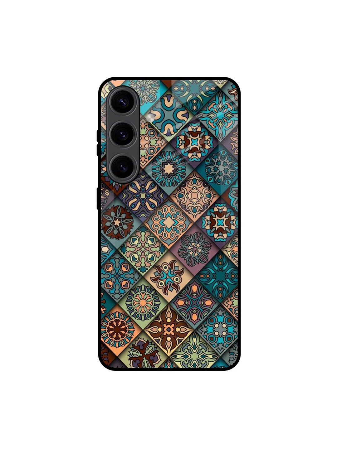 

QRIOH Quirky Printed Samsung Galaxy S24 5G Back Case Mobile Accessories, Blue