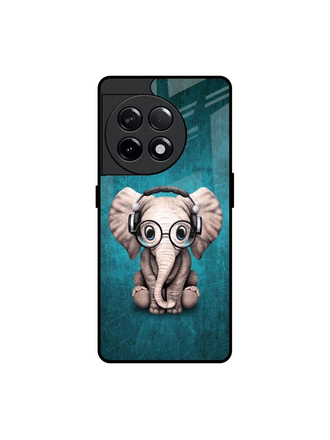 

QRIOH Quirky Printed OnePlus 11R 5G Back Case Mobile Accessories, Blue