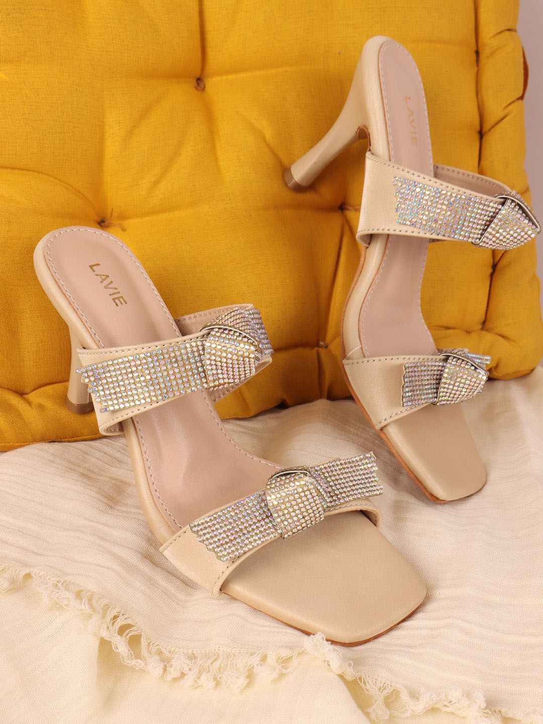 

Lavie Stiletto Sandals, Off white