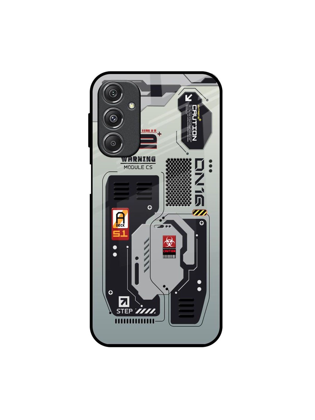 

QRIOH Typography Printed Samsung Galaxy M34 5G Back Case Mobile Accessories, Black