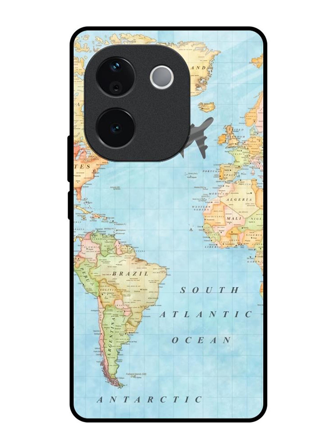 

QRIOH Quirky Printed IQOO Z9s Pro 5G Back Case Mobile Accessories, Blue