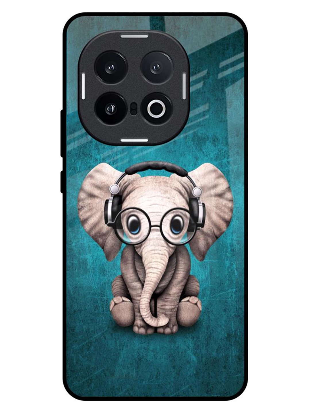 

QRIOH Quirky Printed IQOO 13 5G Back Case Mobile Accessories, Blue