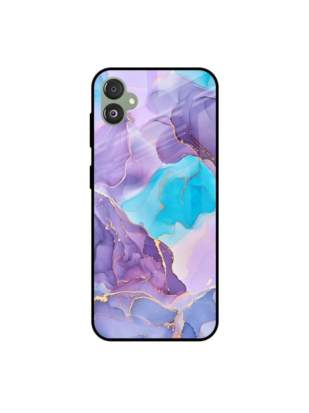 

QRIOH Abstract Printed Samsung Galaxy F14 5G Back Case Mobile Accessories, Purple