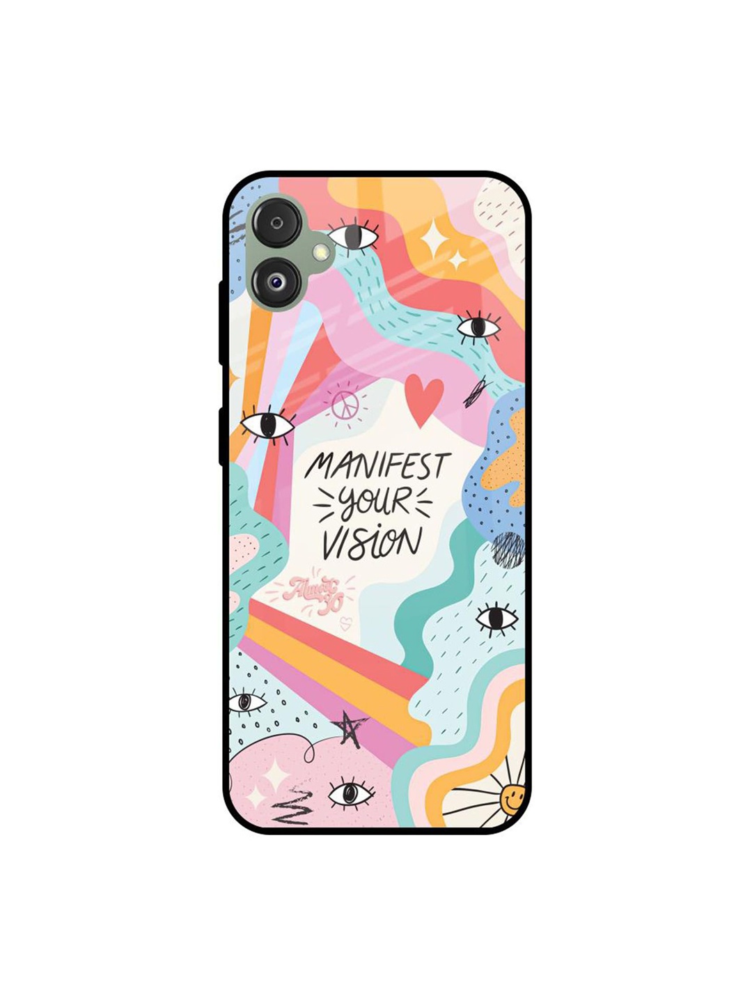 

QRIOH Quirky Printed Samsung Galaxy F14 5G Back Case Mobile Accessories, Blue