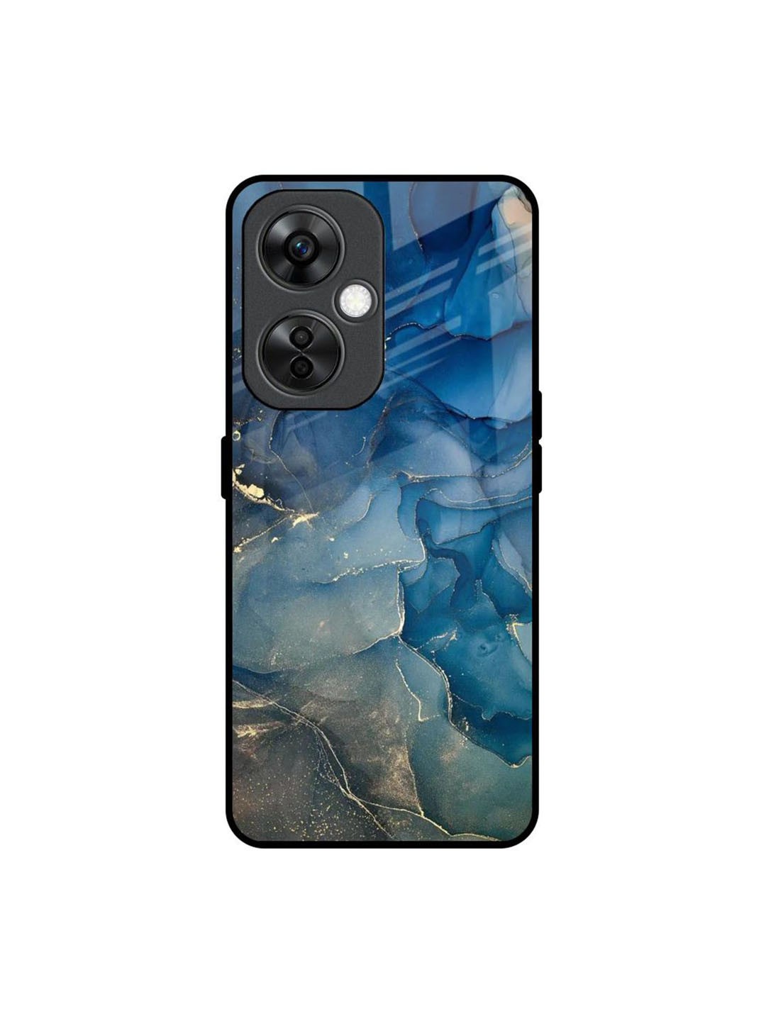

QRIOH Abstract Printed OnePlus Nord CE 3 Lite 5G Back Case Mobile Accessories, Blue