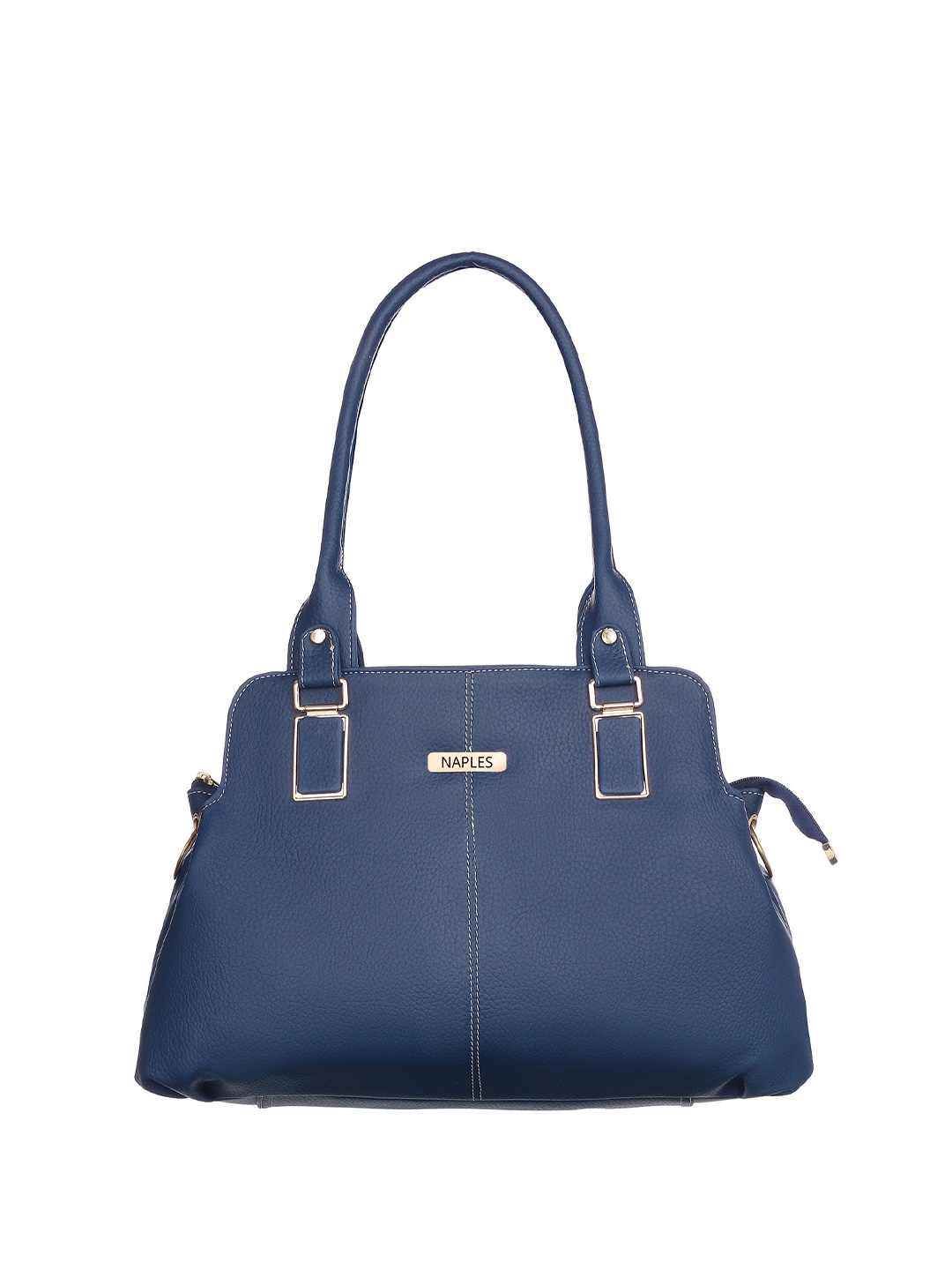 

Naples PU Structured Shoulder Bag, Blue