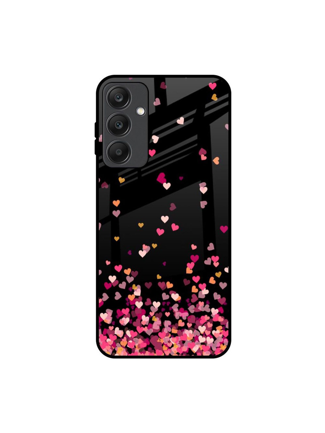 

QRIOH Quirky Printed Samsung Galaxy A25 5G Back Case Mobile Accessories, Black