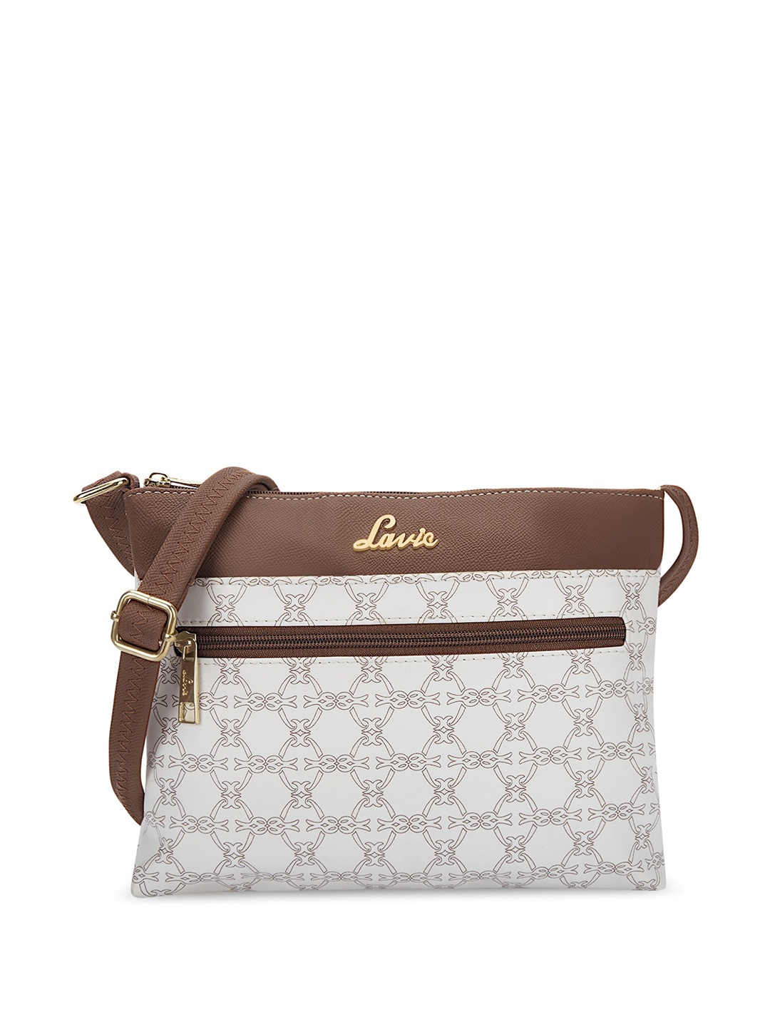 

Lavie Printed Sling Bag, White