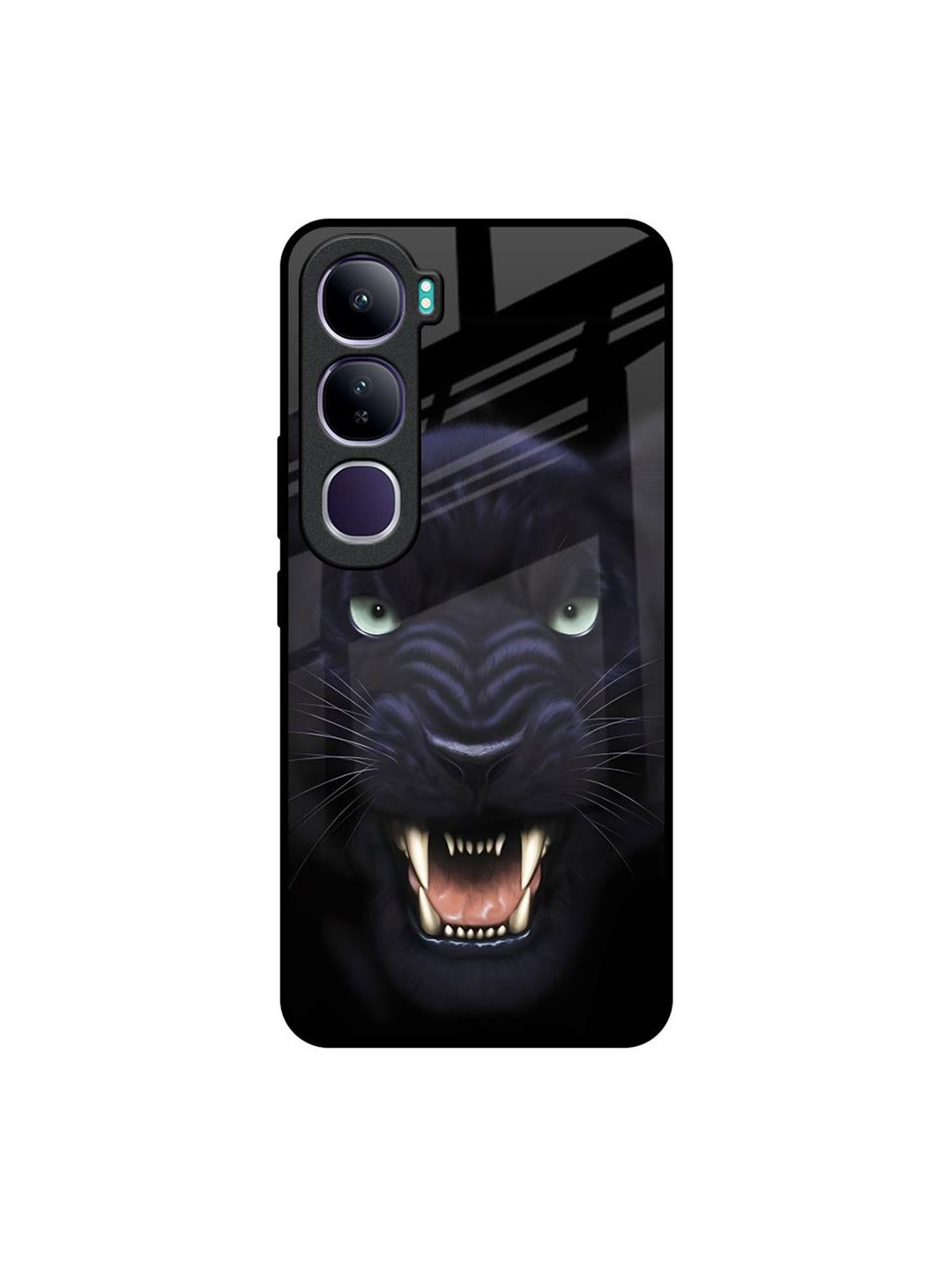 

QRIOH Cartoon Characters Printed Vivo Y300 5G Back Case Mobile Accessories, Black