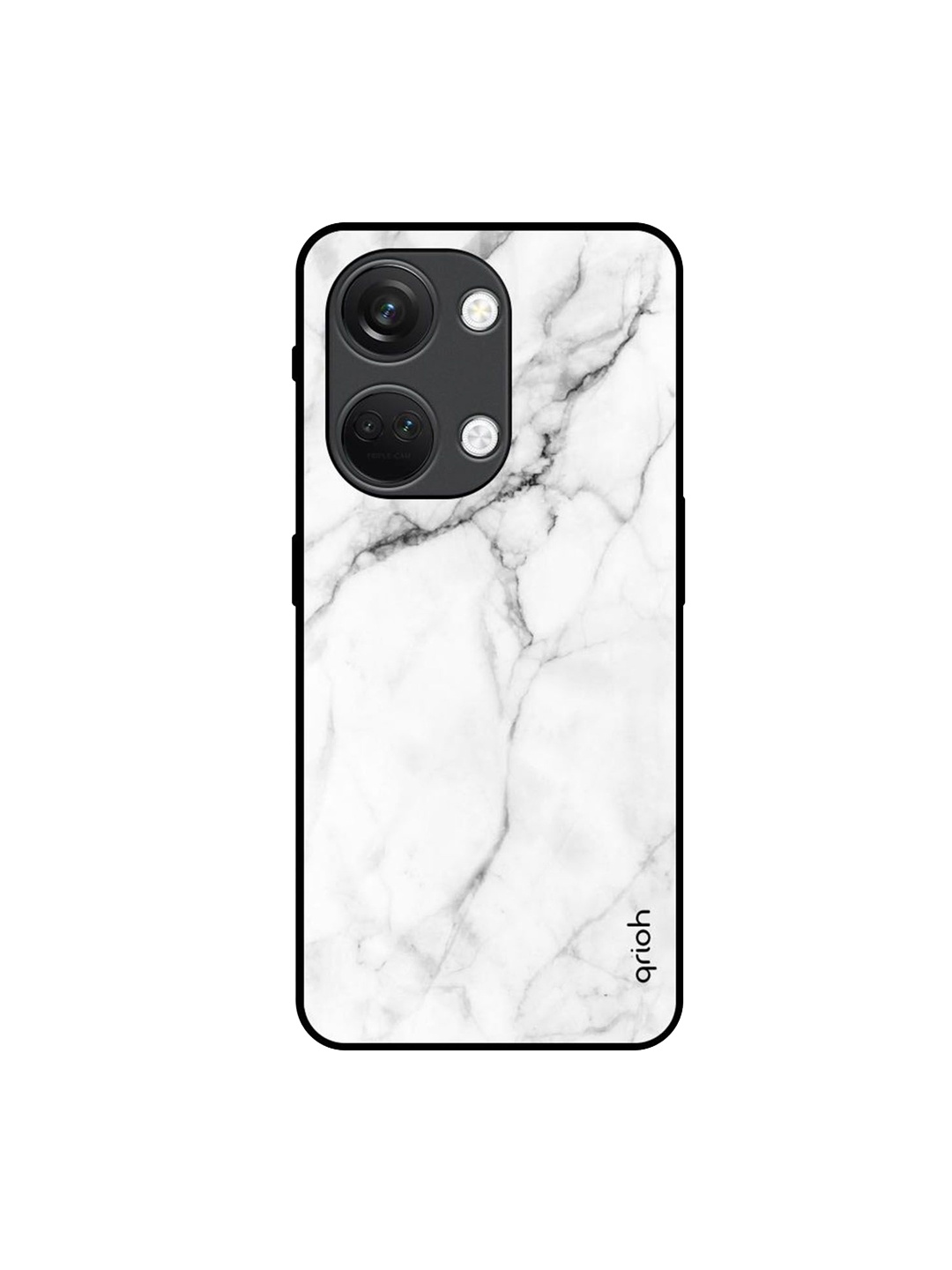 

QRIOH Quirky Printed OnePlus Nord 3 5G Back Case Mobile Accessories, White