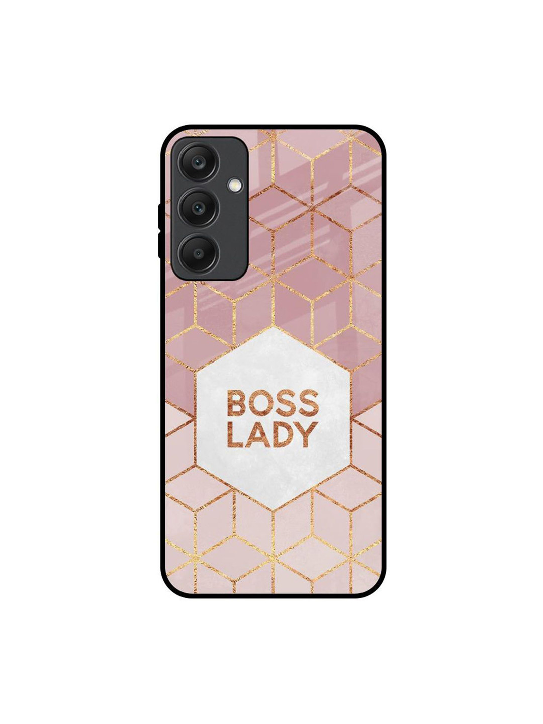 

QRIOH Quirky Printed Samsung Galaxy A25 5G Back Case Mobile Accessories, Pink