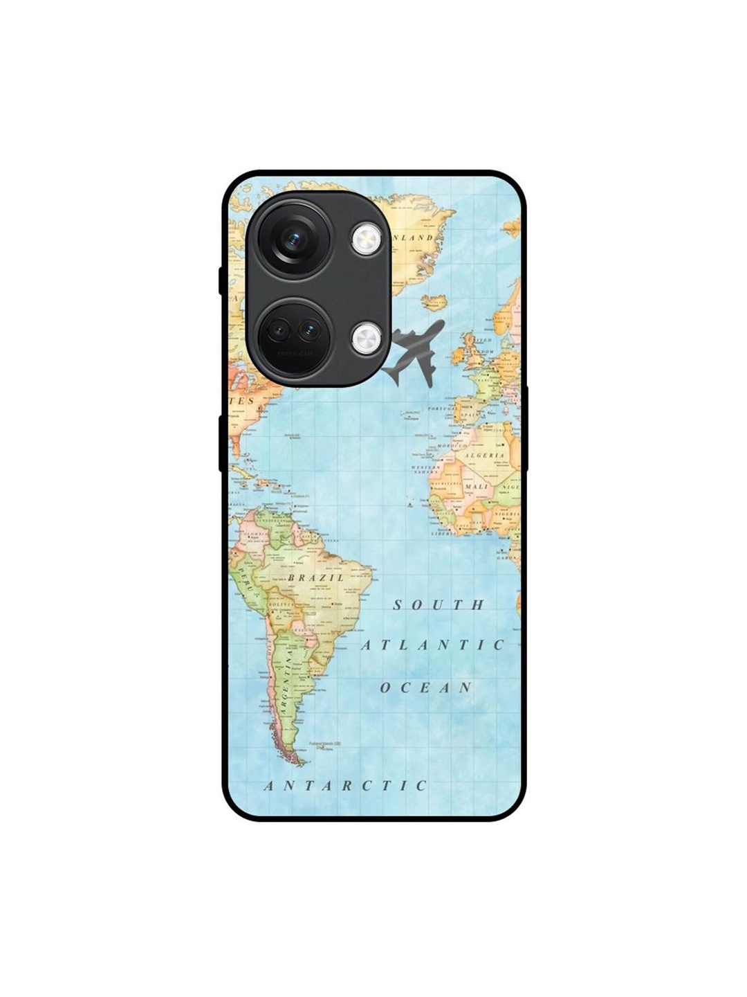 

QRIOH Quirky Printed OnePlus Nord 3 5G Back Case Mobile Accessories, Blue