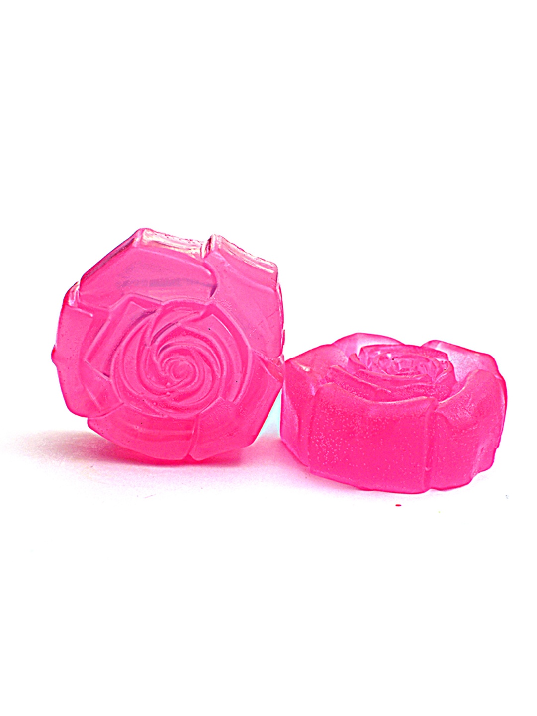 

The Bath Stories Set Of 2 Rose Soap - 90 g Each, Pink