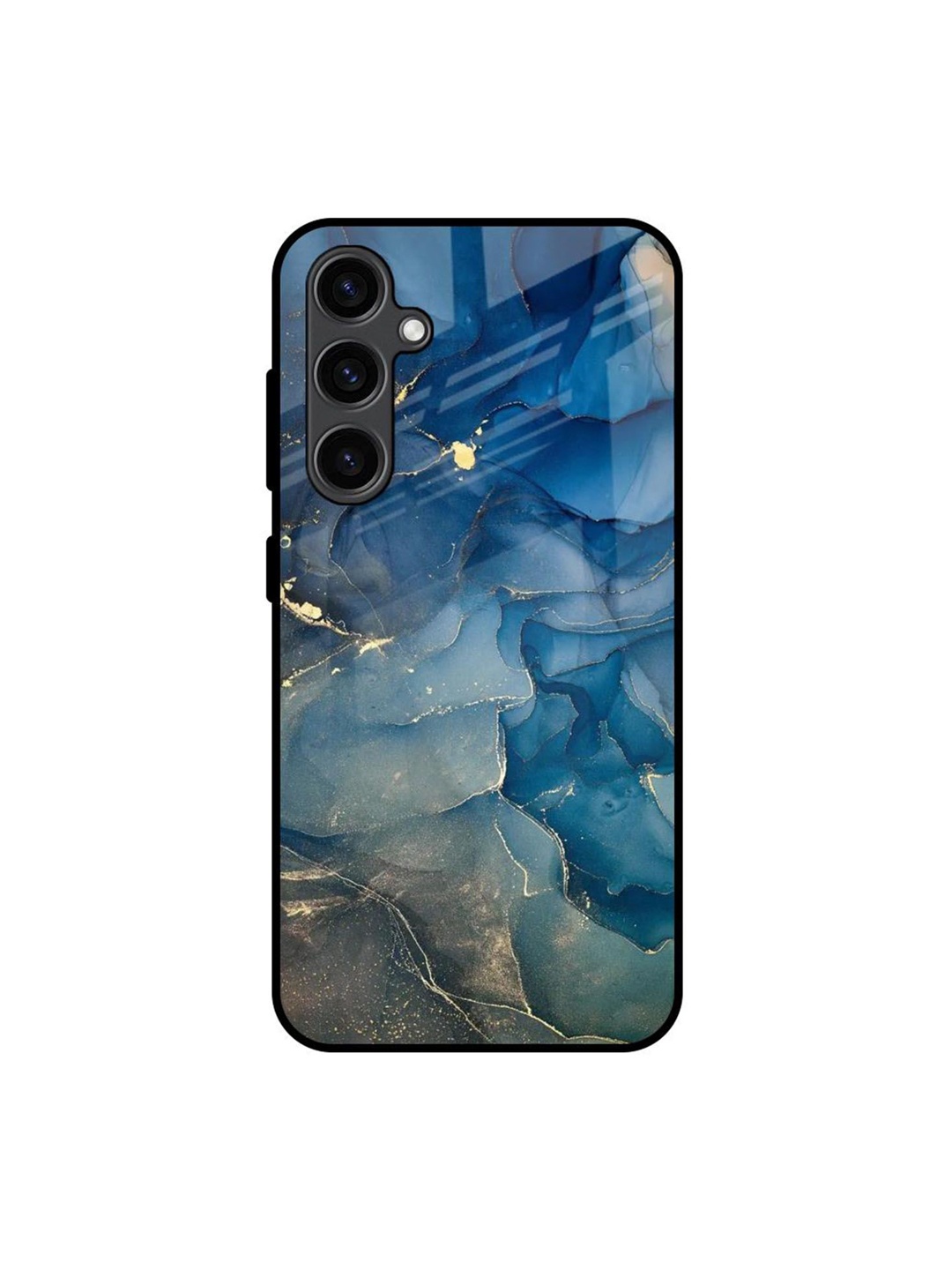 

QRIOH Abstract Printed Samsung Galaxy S23 FE 5G Back Case Mobile Accessories, Blue