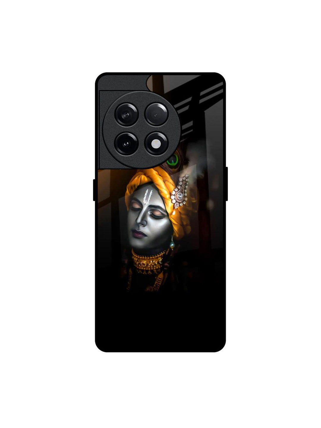 

QRIOH Quirky Printed OnePlus 11R 5G Back Case Mobile Accessories, Black