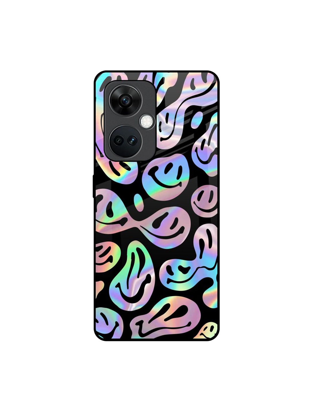 

QRIOH Quirky Printed OnePlus Nord CE 3 5G Back Case Mobile Accessories, Black