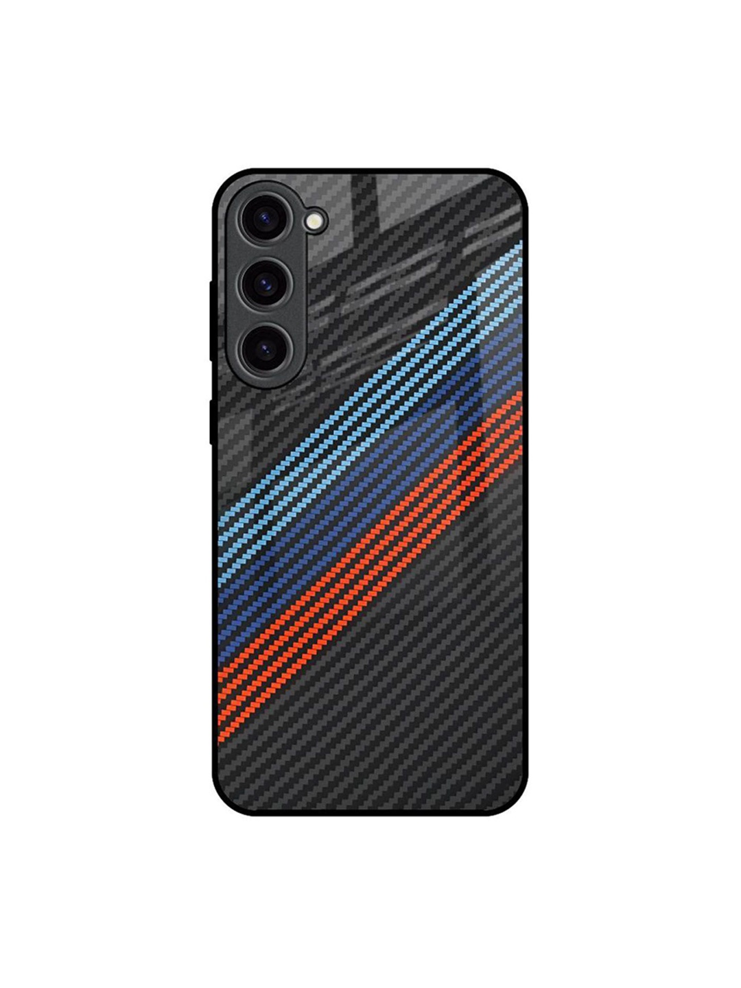 

QRIOH Abstract Printed Samsung Galaxy S23 Plus 5G Back Case Mobile Accessories, Black