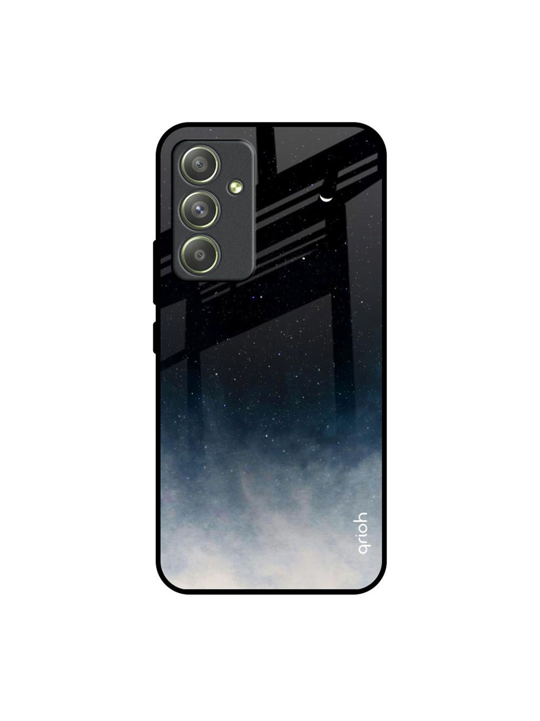 

QRIOH Quirky Printed Samsung Galaxy A54 5G Back Case Mobile Accessories, Black