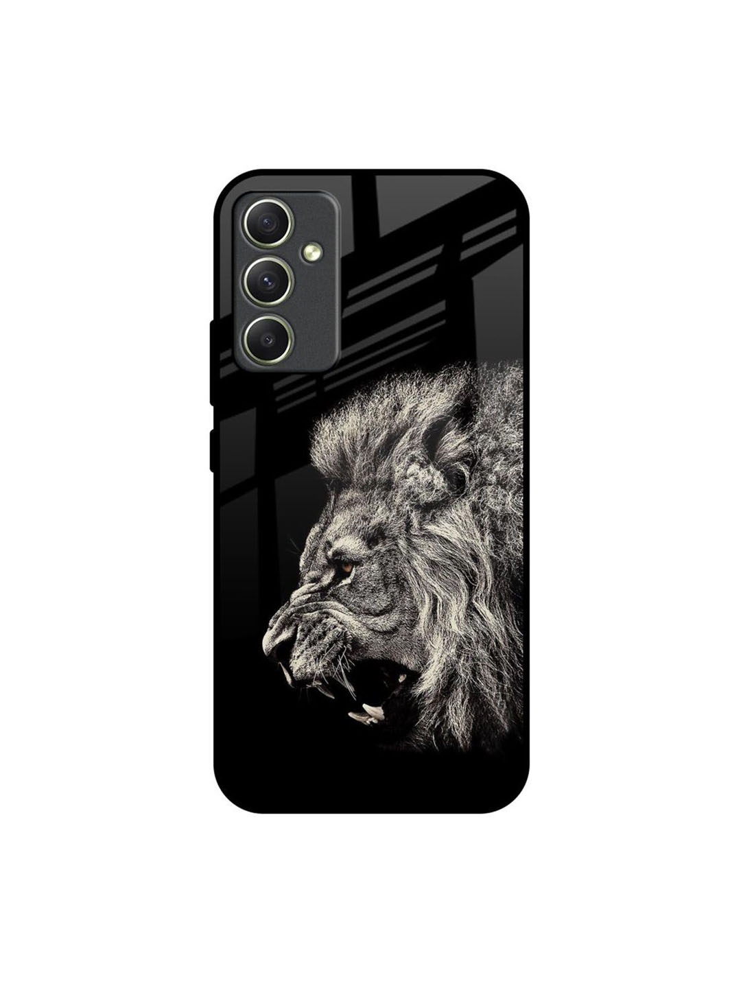 

QRIOH Quirky Printed Samsung Galaxy A34 5G Back Case Mobile Accessories, Black