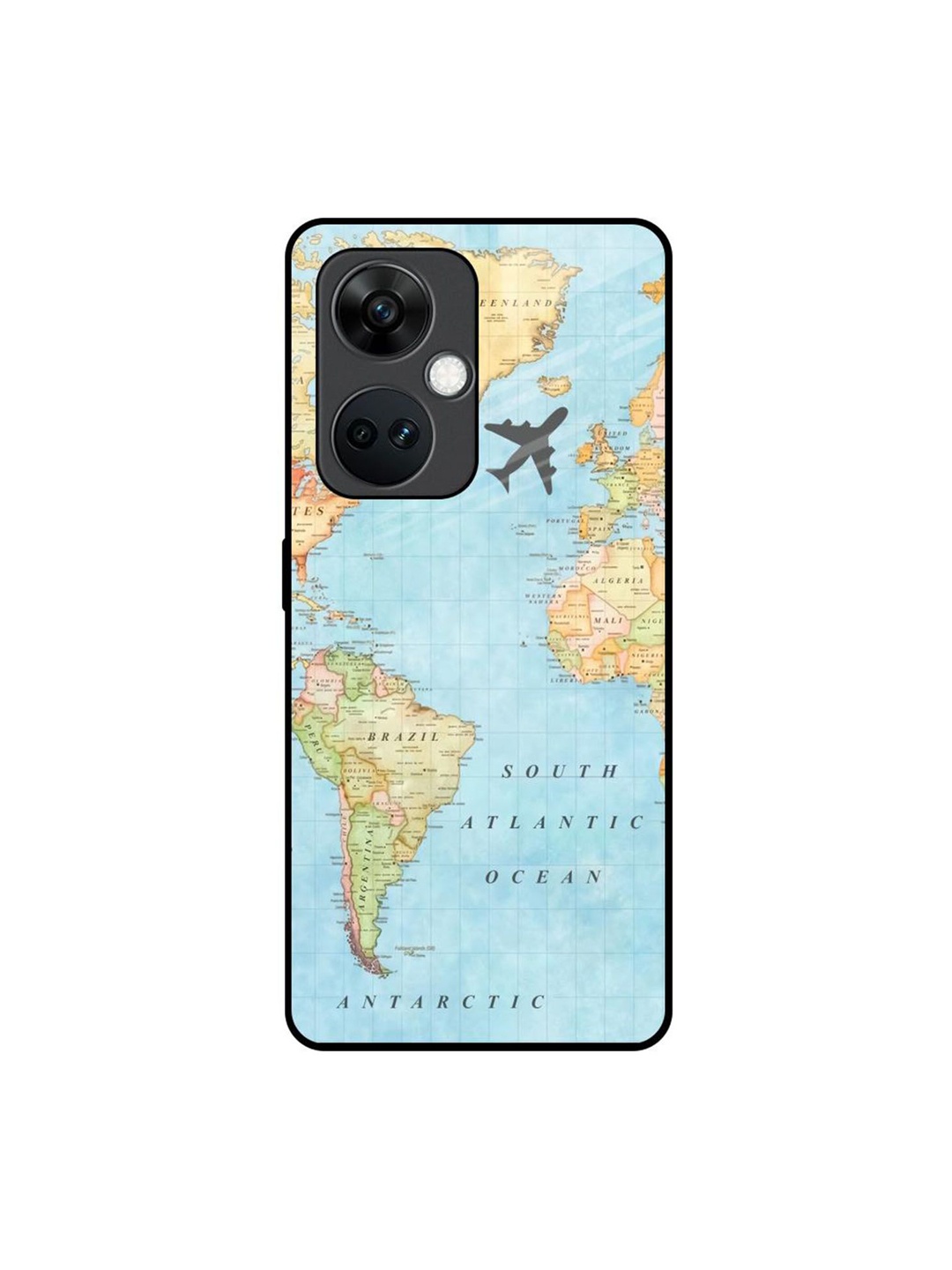 

QRIOH Quirky Printed OnePlus Nord CE 3 5G Back Case Mobile Accessories, Blue