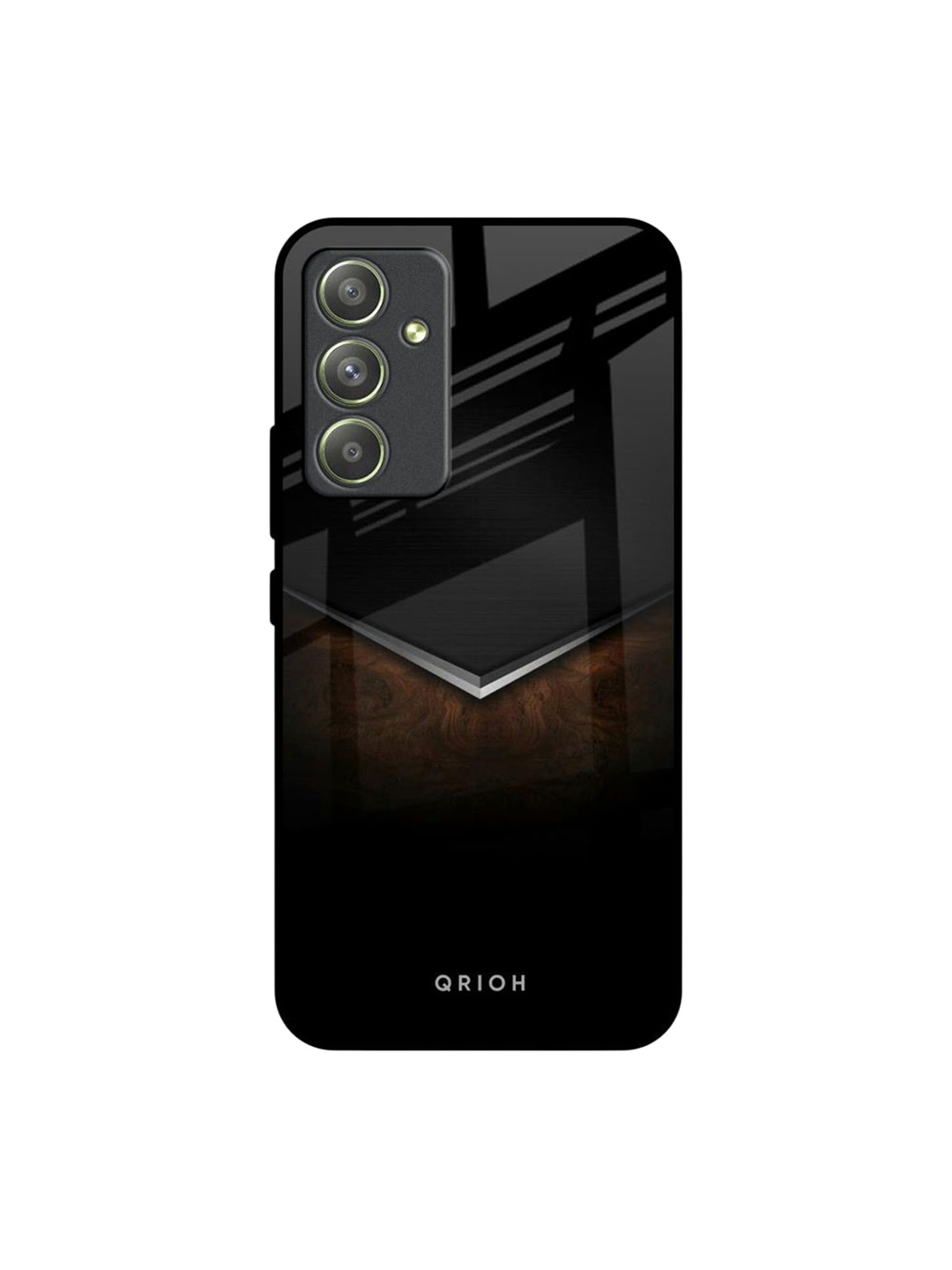

QRIOH Abstract Printed Samsung Galaxy A54 5G Back Case Mobile Accessories, Black
